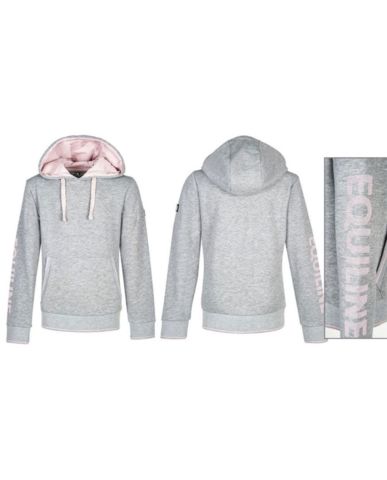 Sweat Junior Equiline Gris / Rose