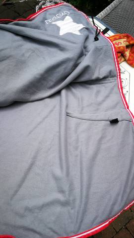 Couvre rein polaire gris 