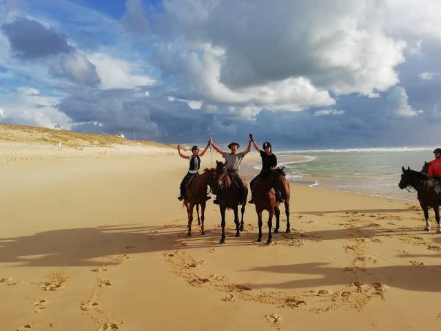 Stage ado cso et cross -  cote atlantique - landes