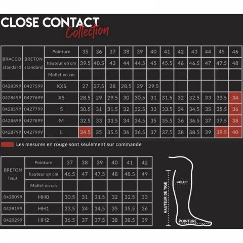 Bottes Tattini Breton Close Contact
