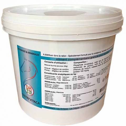Distri'Vitaca - Vitamines et Minéraux Chevaux