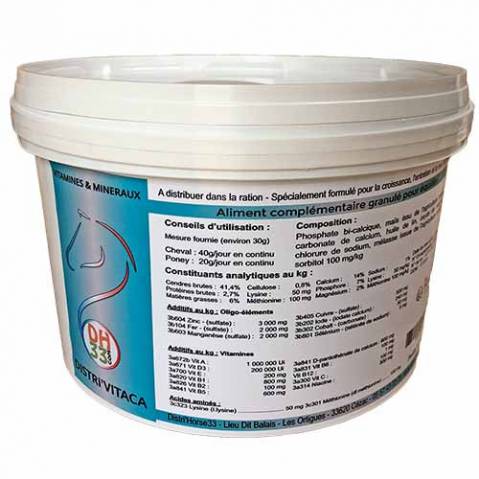 Distri'Vitaca - Vitamines et Minéraux Chevaux