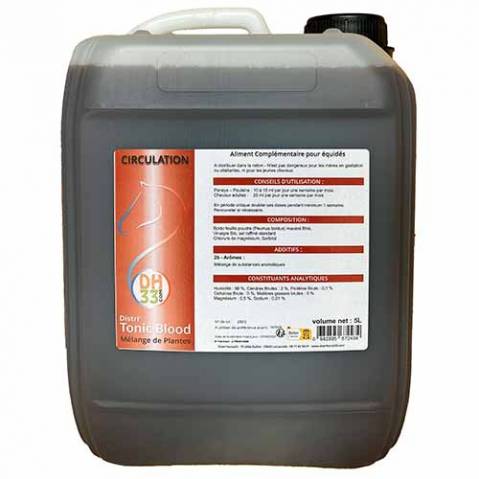 Distri'Tonic Blood - Engorgement Fourbure Cheval
