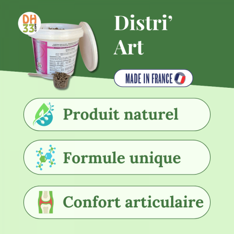 Compl&eacute;ment alimentaire articulations Distri'Art - DistriHorse33 - 1.2 kg