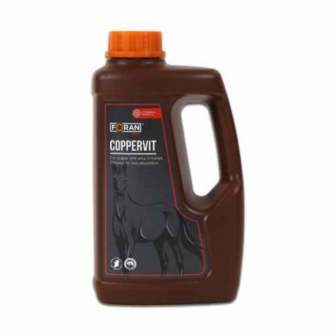 Coppervit - Carences en cuivre cheval de course ou de sport