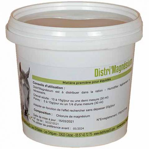 Distri'Magn&eacute;sium - Chlorure de magn&eacute;sium cheval