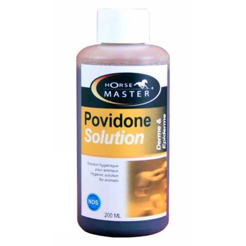 Povidone Solution - Horse Master - Désinfectant cheval