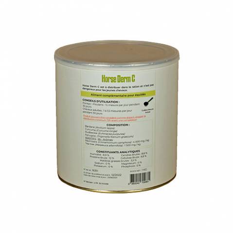 HORSE DERM C - Qualit&eacute; du derme du cheval