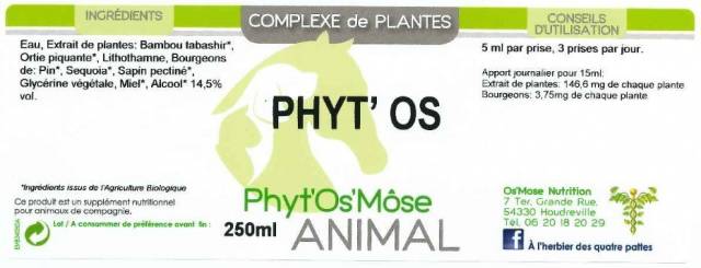 Phyt'Os - croissance , sénescence et convalescence