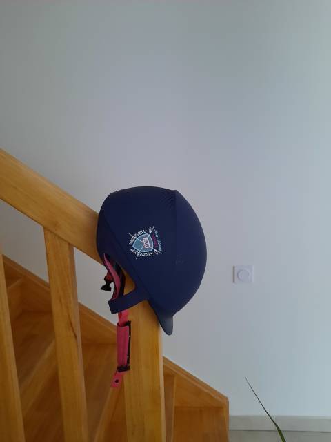 CASQUE D'EQUITATION réglable enfant S 53/55 cm