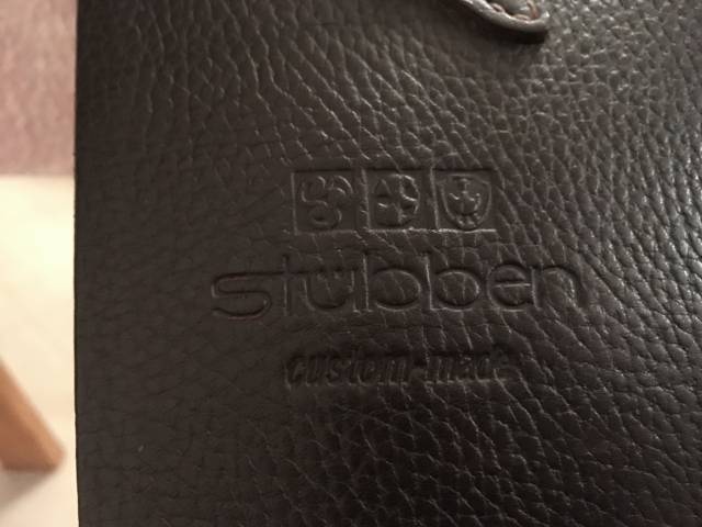 Selle Stubben CSO modèle "Edelweiss" 17,5