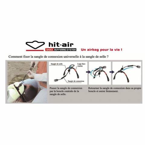 Sangle d'attache pour cavalier Hit Air