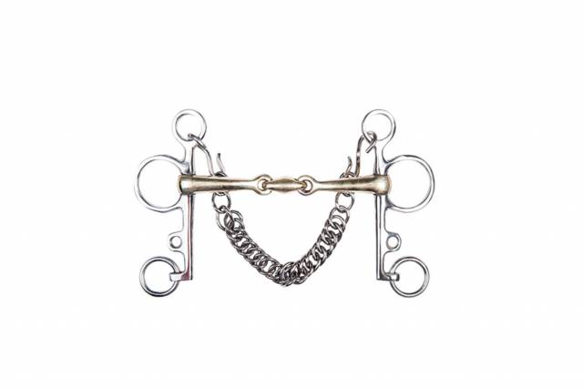 mors pelham double brisure en argentan