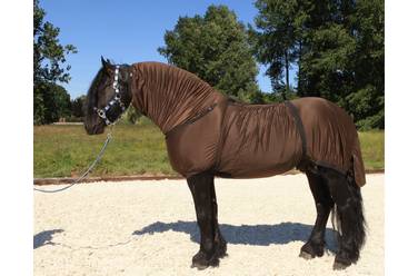 Couverture anti-eczéma Dermite estivale de chez JMR.Taille shet et poney