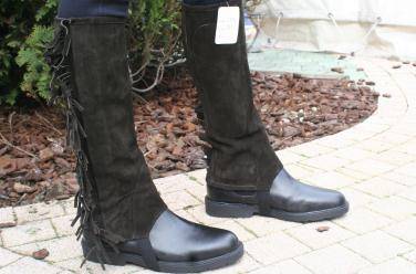 Mini chaps Dakota brun