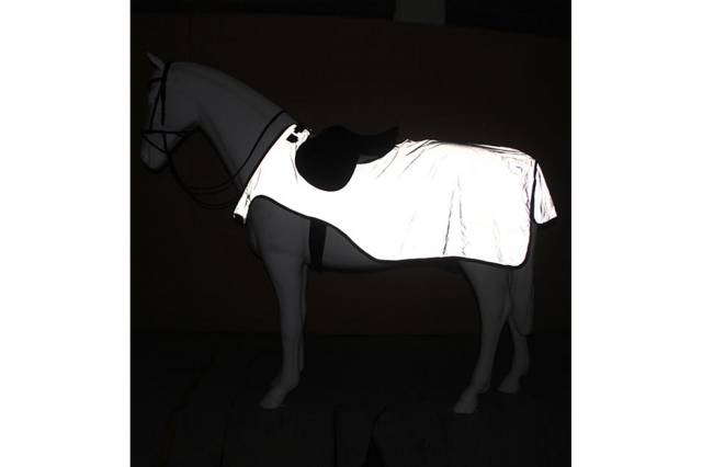 Couvre-reins fluo de sécurité - Horseware