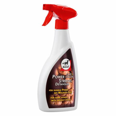 Spray démêlant aux noix pour les crins foncé - Leovet