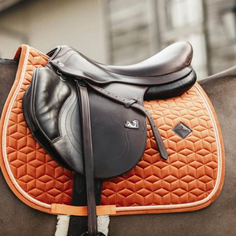 Tapis de selle Velvet obstacle - Kentucky