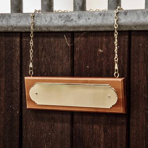 Plaque de box - Kentucky