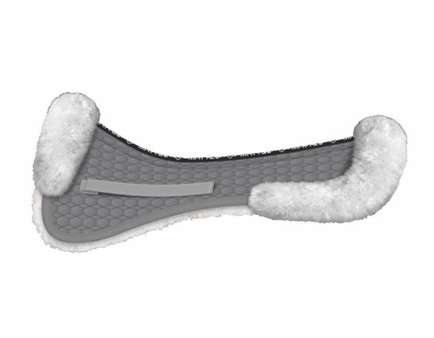 Amortisseur en véritable mouton pour selle dressage - Mattes
