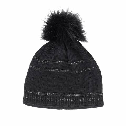 Bonnet à pompom brillant - Pikeur
