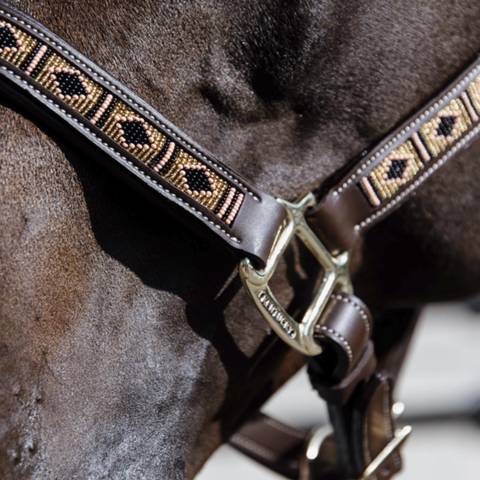 Licol Kentucky Pearls - Cuir artificiel