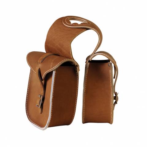 Sacoche avant Lakota en Cuir Artisanal