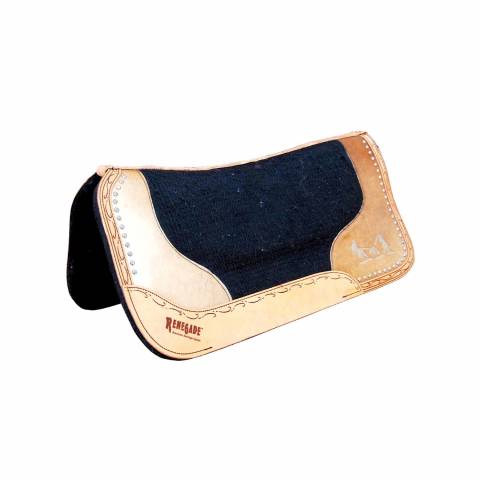 Tapis De Selle Western Silver Horse PRO-Pad Basic - 88x88 Cm, Tissu Navajo, Doublure Laine - Pour Protéger Le Cheval Et La Selle