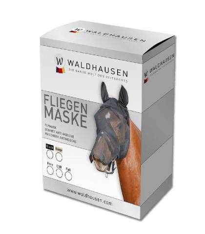 Masque anti-mouche Premium Noir Waldhausen