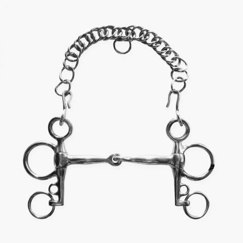 Mors pelham en Inox Lami-Cell