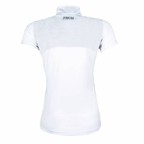 Polo de concours High Function Blanc - HKM