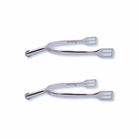 Eperons à boucle pour homme avec roue lisse STUBBEN 35MM