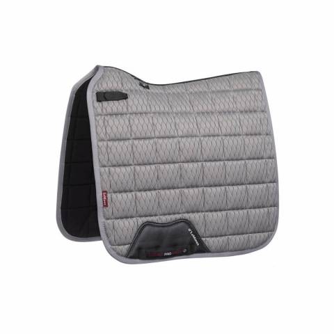 LEMIEUX Tapis de Dressage Carbon Mesh Air Carré Gris