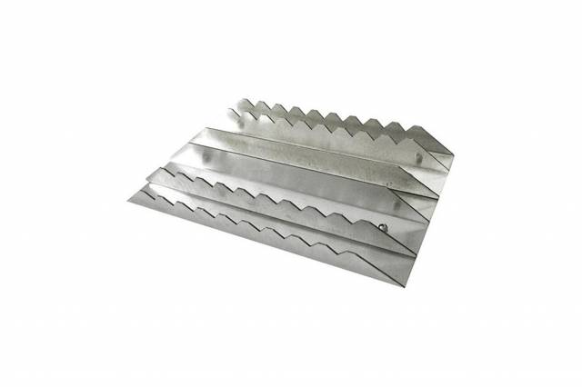 Etrille aluminium rectangulaire Brésilienne