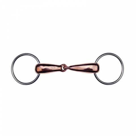 Mors 2 anneaux en cuivre pour chevaux - Feeling