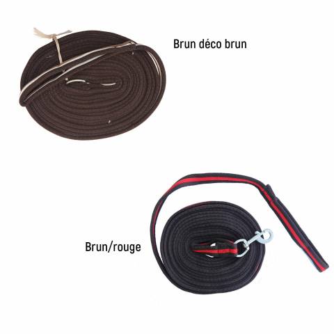 Longe de travail 8 mètres bicolore JMR