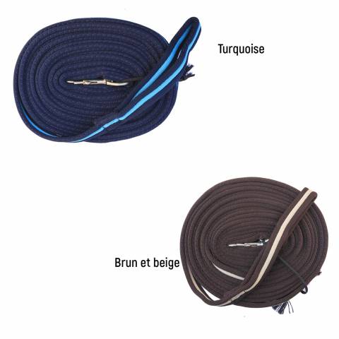 Longe de travail 8 mètres bicolore JMR