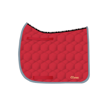 Chabraque dressage sans rebord personnalisable - Mattes