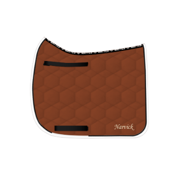 Chabraque dressage sans rebord personnalisable - Mattes