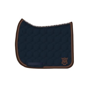 Chabraque dressage sans rebord personnalisable - Mattes