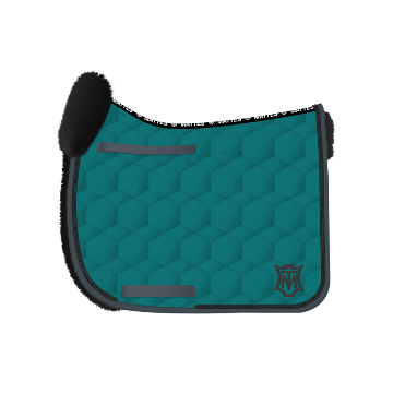 Chabraque dressage avec rebord avant personnalisable - Mattes