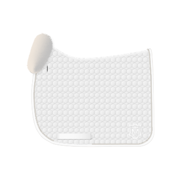 Chabraque dressage avec rebord avant personnalisable - Mattes