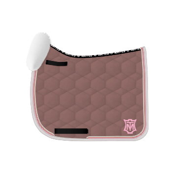 Chabraque dressage avec rebord avant personnalisable - Mattes