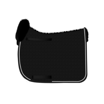 Chabraque dressage avec rebord avant personnalisable - Mattes