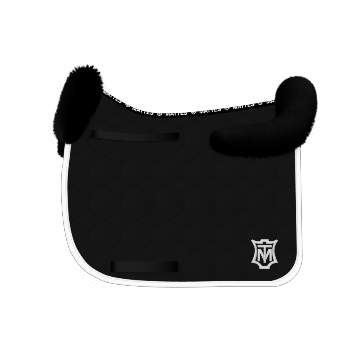 Chabraque dressage avec rebords personnalisable - Mattes