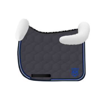 Chabraque dressage avec rebords personnalisable - Mattes