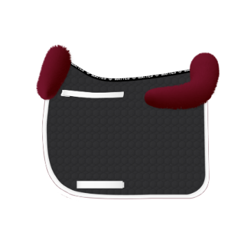 Chabraque dressage avec rebords personnalisable - Mattes