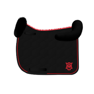 Chabraque dressage avec rebords personnalisable - Mattes