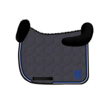 Chabraque dressage avec rebords personnalisable - Mattes