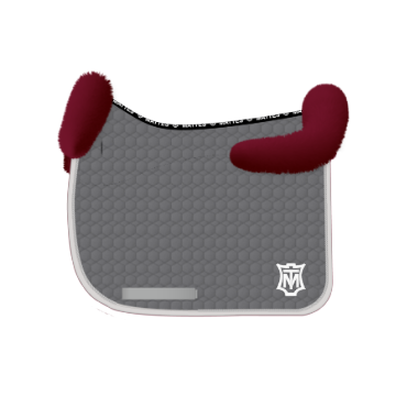 Chabraque dressage avec rebords personnalisable - Mattes